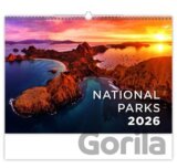 Nástěnný kalendář National Parks 2026