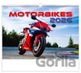 Nástěnný kalendář Motorbikes 2026