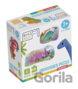 Grooosses Puzzle Dinosaurier