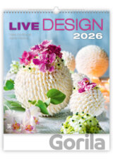 Nástěnný kalendář Live Design 2026