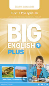 Big English Plus 1 Pupil´s eText and MyEnglishLab Access Card