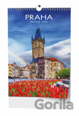 Praha 2026 - nástěnný kalendář