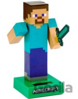 Plastová solárna pohybujúca sa figúrka Minecraft: Steve