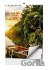 Rybářský kalendář 2026 - nástěnný kalendář