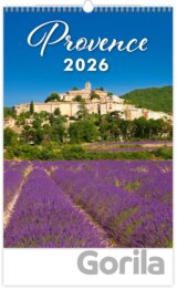 Nástěnný kalendář Provence 2026