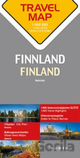 Finsko 1:800T TravelMap KUNTH