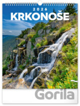 NOTIQUE Nástěnný kalendář Krkonoše 2026