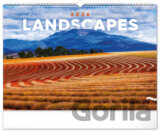 NOTIQUE Nástěnný kalendář Landscapes (Krajiny) 2026