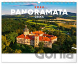 NOTIQUE Nástěnný kalendář Panoramata Česka 2026