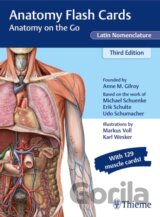 Anatomy Flash Cards, Latin Nomenclature