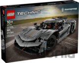 LEGO® Technic 42173 Sivé hyperauto Koenigsegg Jesko Absolut