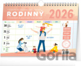 NOTIQUE Týždenný rodinný plánovací kalendár 2026
