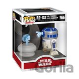 Funko POP Deluxe: Star Wars - R2-D2 and Princess Leia Hologram #766