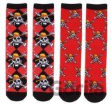 Pánske ponožky One Piece: Opakujúce sa logo set 2 ks (40-43 EU)