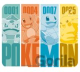 Podložka pod myš Pokémon: 1.Generácia