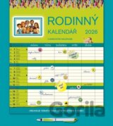Nástěnný Rodinný kalendář 2026