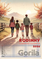 Nstěnný Rodinný kalendář 2026
