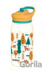 Plastová fľaša s náustkom Glow Kids Forest 580 ml