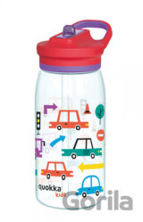 Plastová fľaša s náustkom Glow Kids Cars 580 ml
