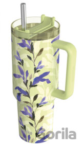 Nerezový termohrnček so slamkou Stream Matcha 1200 ml