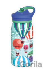 Nerezová termofľaša s náustkom Pop Kids Balloons 445 ml