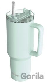 Nerezový termohrnček so slamkou Stream Turquoise 1200 ml