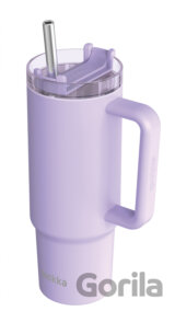 Nerezový termohrnček so slamkou Stream Purple 950 ml