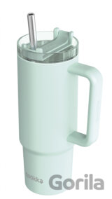 Nerezový termohrnček so slamkou Stream Turquoise 950 ml