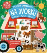 Plstěné samolepky Na dvorku