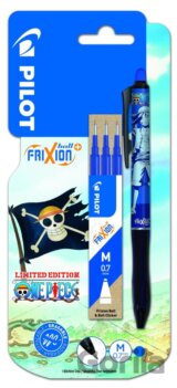 PILOT FriXion Ball Plus One Piece + náplne 3 ks, BL, modrá