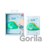 Squishy mini zápisník Dino