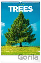 NOTIQUE Nástenný kalendár Trees - Stromy 2026