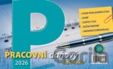 Kalendář 2026 Pracovní daňový, stolní
