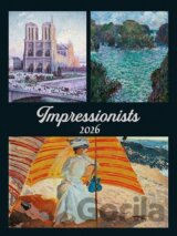 Nástenný kalendár Impressionists 2026