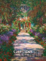 Nástenný kalendár Gardens Impressionism 2026