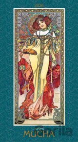 Nástenný kalendár Alfons Mucha 2026