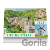 Tipy na výlety 2026 - stolní kalendář