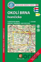 KČT 83 Okolí Brna, Ivančicko / turistická mapa 1:50T