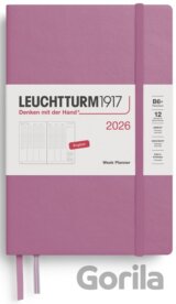 Week Planner 2026 Paperback (B6+) Dusty Rose