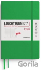 Week Planner 2026 Paperback (B6+) Spring Leaf