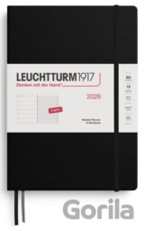 Weekly Planner & Notebook 2026 Composition (B5) Black