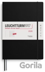Weekly Planner & Notebook 2026 Master (A4+) Black