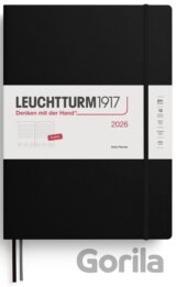 Daily Planner 2026 Master (A4+) Black