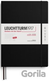 Academic Week Planner 2026 Master (A4+) 18 Months Black