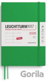 Weekly Planner 2026 Medium (A5) Spring Leaf
