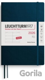 Weekly Planner 2026 Medium (A5) Deep Sea