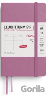 Weekly Planner 2026 Pocket (A6) Dusty Rose