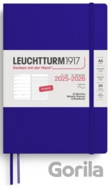 Weekly Planner & Notebook 2026 Medium (A5) 18 Months Ink