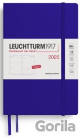 Weekly Planner 2026 Paperback (B6+) Ink