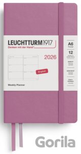 Weekly Planner 2026 Pocket (A6) Dusty Rose